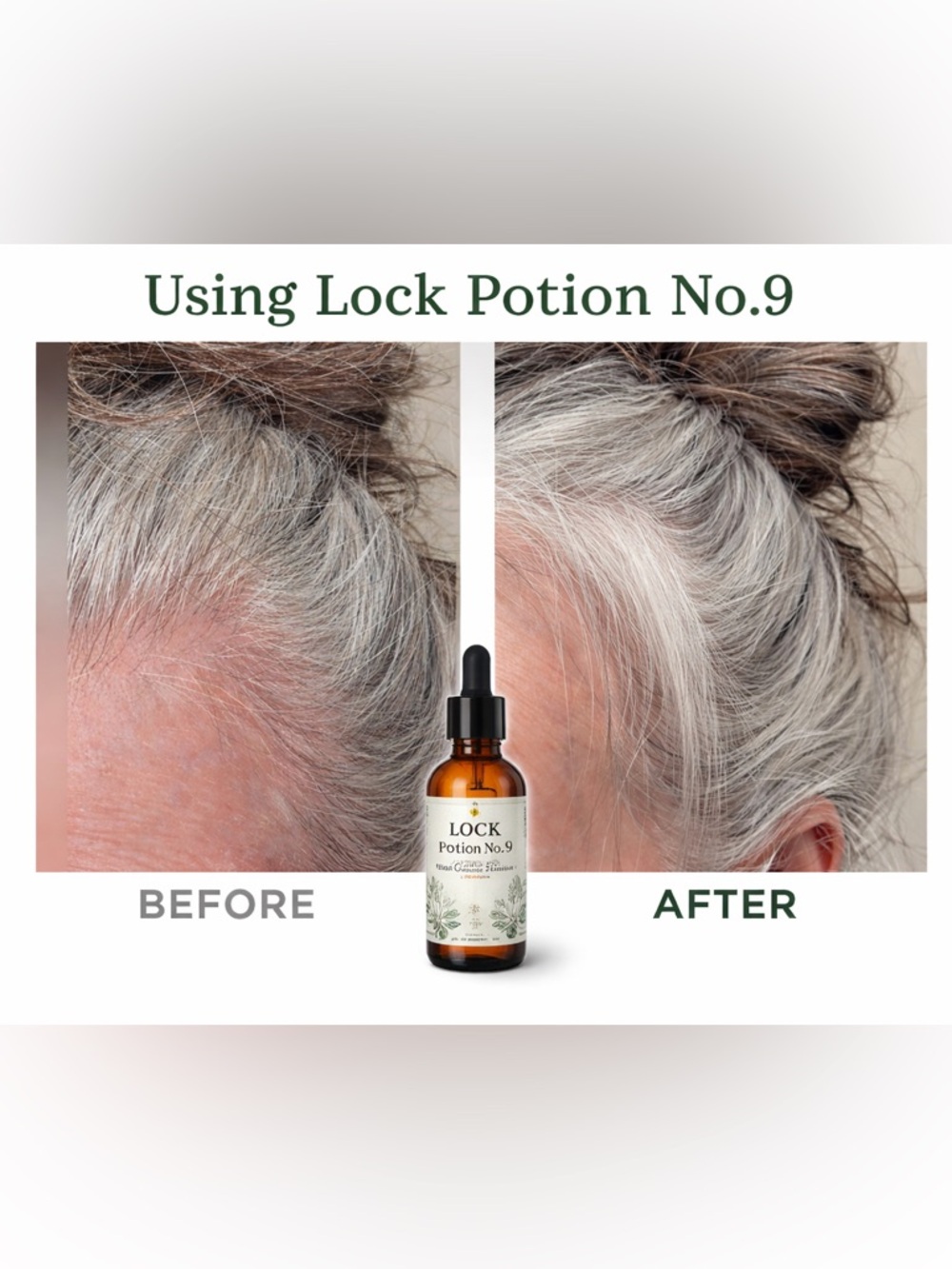 Lock Potion No 9 Hair Oil - All Natural- Handcrafted 1oz bottle - Picture 2 of 4
